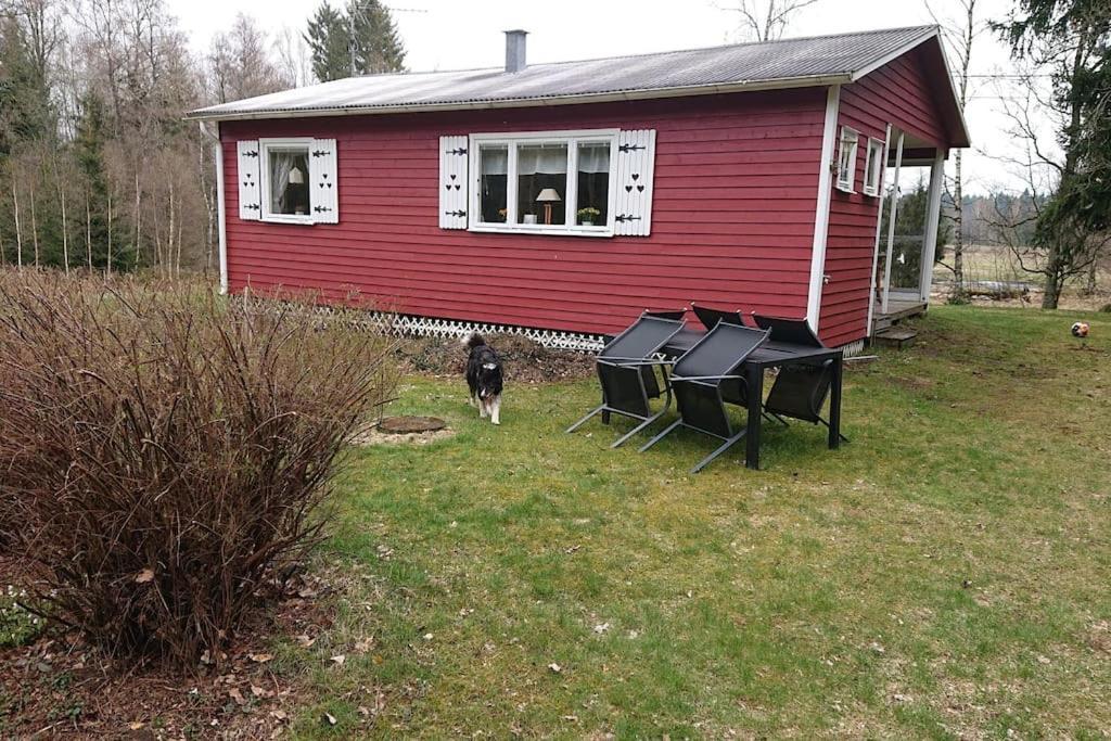 Stuga Vad Vatten Åsarp Eksteriør bilde